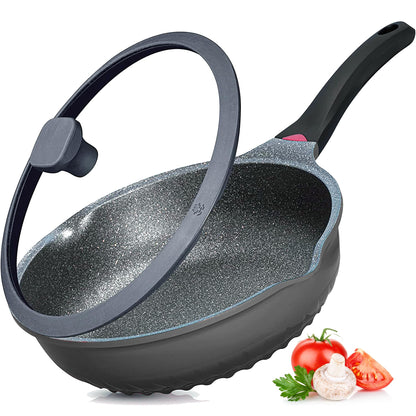 Vinchef Nonstick Skillet with Lid